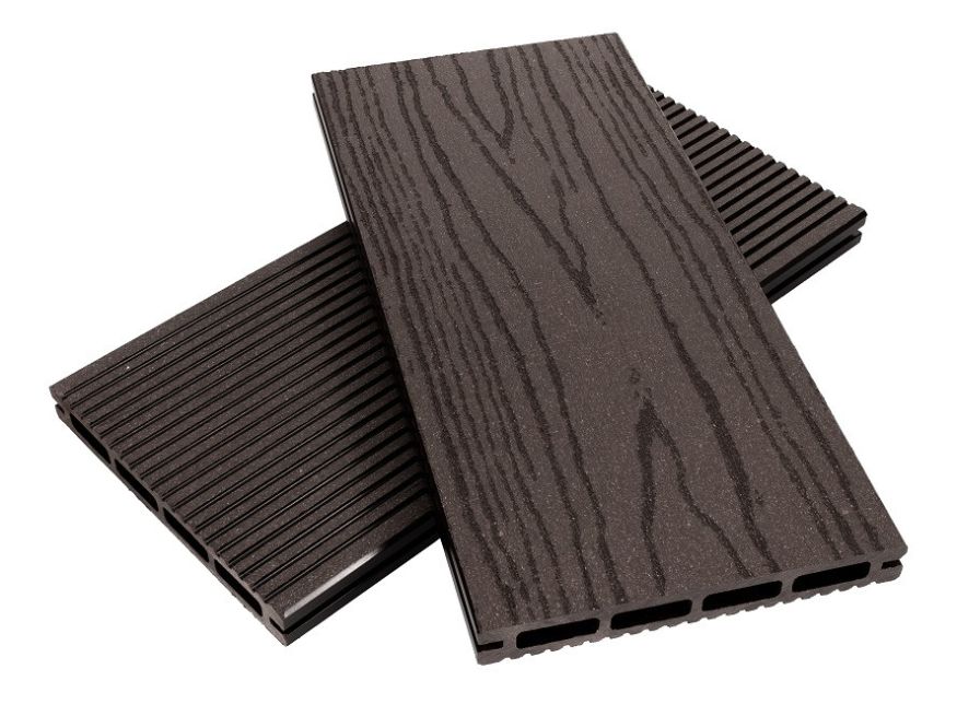 Террасная доска ДПК NanoWood ECO New Ванильный Венге купить в Владивостоке