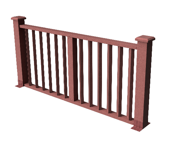 Декоративное ограждение из ДПК GRINDERDECO Бруклин мербау купить в Владивостоке