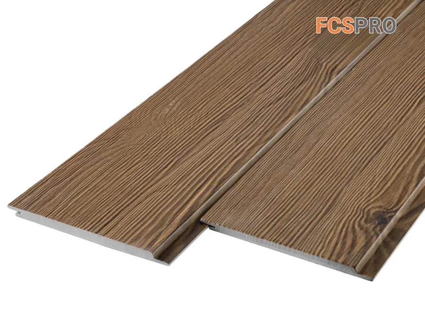 Фиброцементная панель FCSPRO Decor Wood Click Масляная лиственница купить в Владивостоке