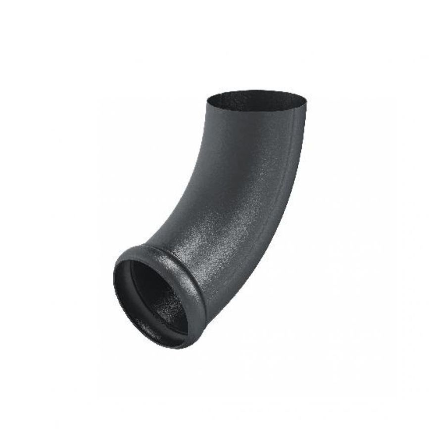 Отвод трубы декорированный Aquasystem RR 23 Маренго матовый 150/100 купить в Владивостоке