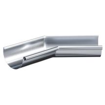 Внутренний угол желоба 135° Aquasystem, оцинкованный 150/100