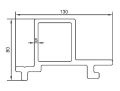 Фасадная панель ДПК SEQUOIA СЕРОЙ купить в Владивостоке