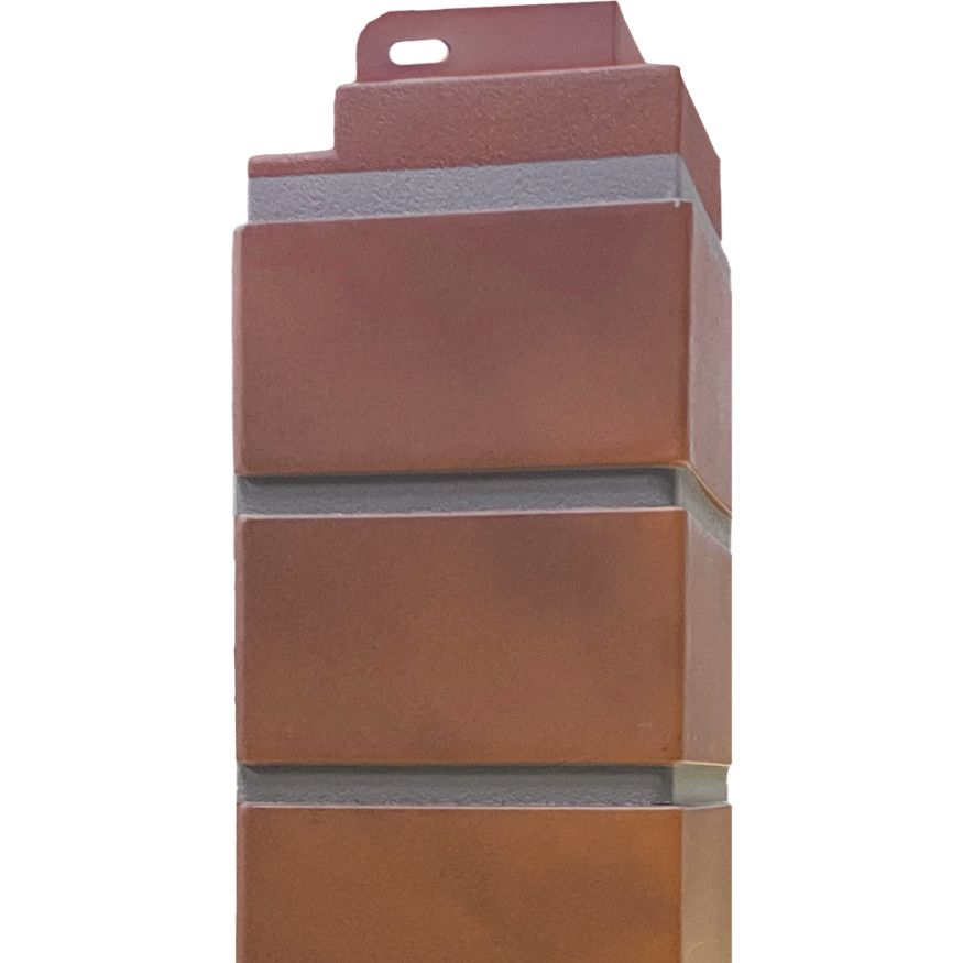 Угол наружный Кирпич облицовочный 3D, Керамический-чёрный купить в Владивостоке