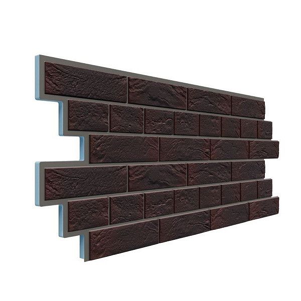 Фасадная термопанель Доломит Венецианский кирпич 20мм, Алтея купить в Владивостоке