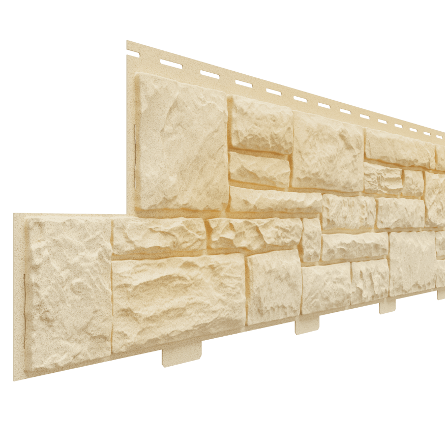 Фасадная панель Доломит, Крымский берег, Песочный купить в Владивостоке