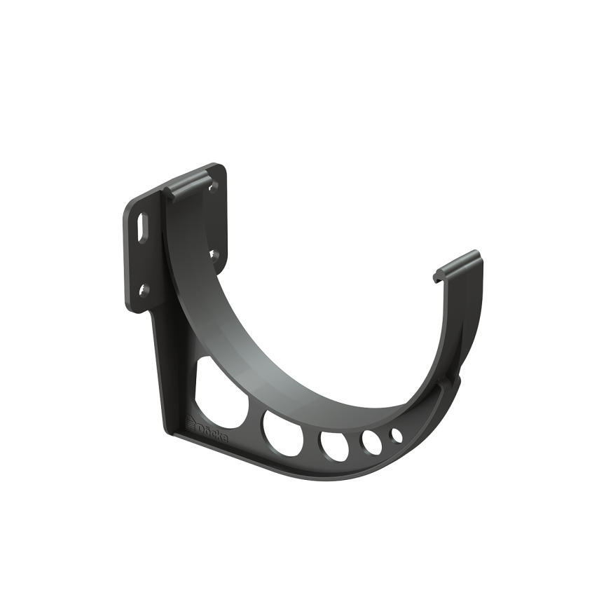 Кронштейн для желоба Docke Standard, серый цвет купить в Владивостоке