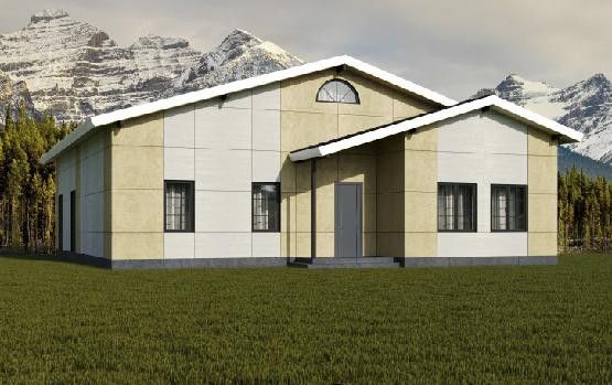 Фиброцементный сайдинг Roofas Board Wood Светлый Песчаник купить в Владивостоке