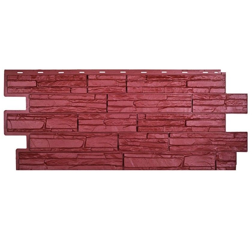 Фасадная панель T-Сайдинг, Альпийская Сказка, Красный купить в Владивостоке