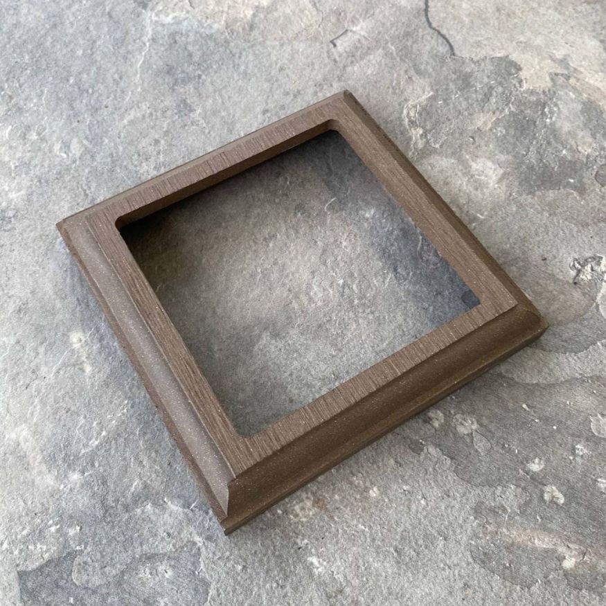 Юбка столба для ДПК ограждений EasyDecking, Wood-X, Венге купить в Владивостоке