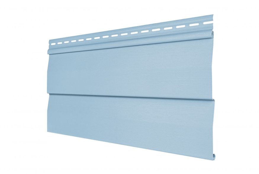 Виниловый сайдинг Tecos Корабельный брус, Голубой купить в Владивостоке