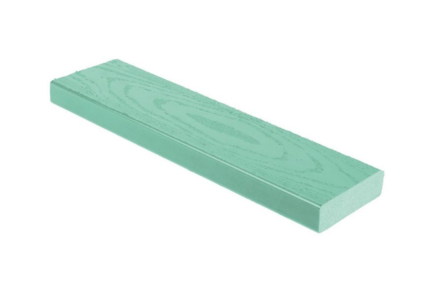 Брус скамейный ДПК АЙ-ТЕХПЛАСТ зеленого цвета. купить в Владивостоке