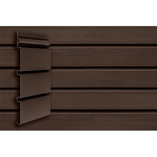 Сайдинг Архитектурный Планкен Grand Line Цвет Темный Дуб купить в Владивостоке