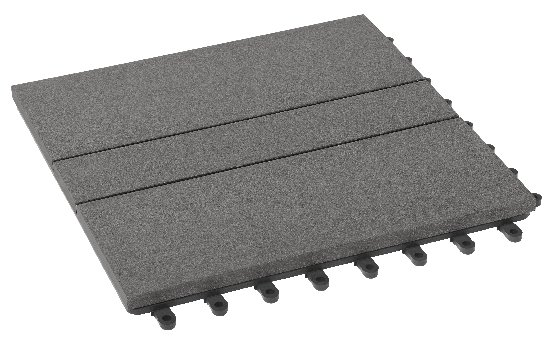 Модульный паркет ДПК GRINDERDECO Комфорт 1 Цвет: Серый базальт купить в Владивостоке