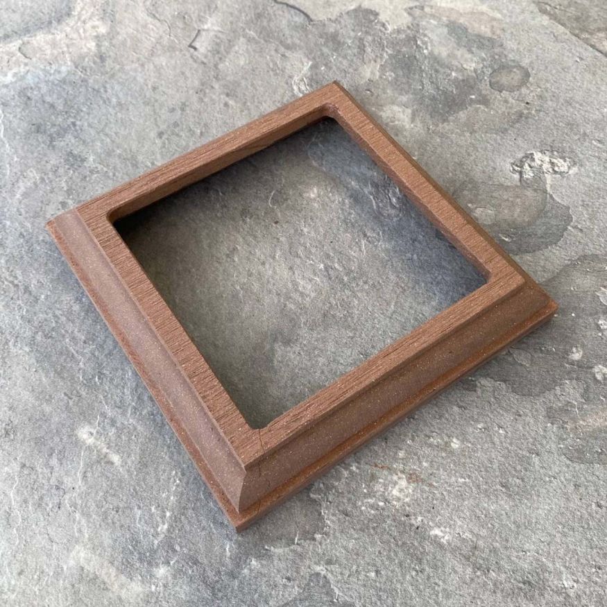 Юбка столба для ДПК ограждений EasyDecking, Wood-X, Коричневый купить в Владивостоке