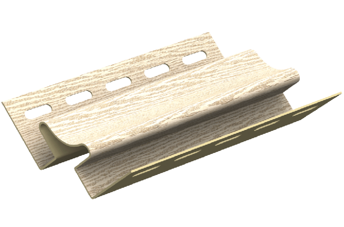 Внутренний угол Ю-Пласт, Timberblock Ясень, Золотистый оттенок купить в Владивостоке