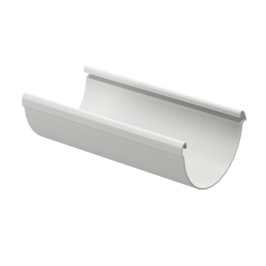 Желоб водосточный 3м Docke Lux, Пломбир купить в Владивостоке