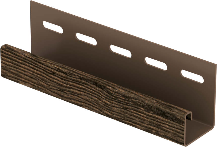 J-планка Ю-Пласт, Hokla S-Lock Щепа, Каштановый купить в Владивостоке