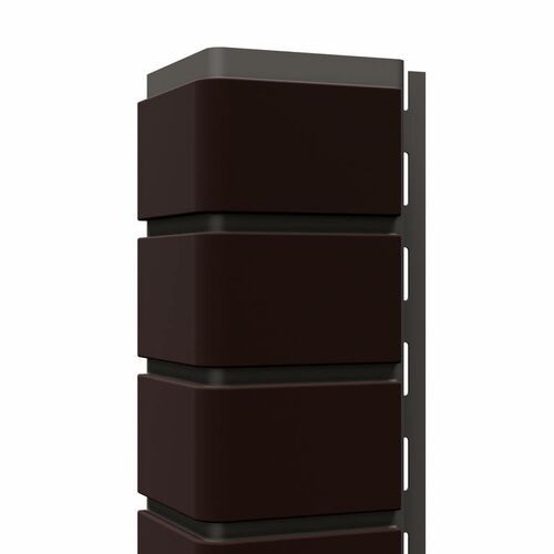 Угол наружный Доломит, Кирпич, Коричневый  купить в Владивостоке