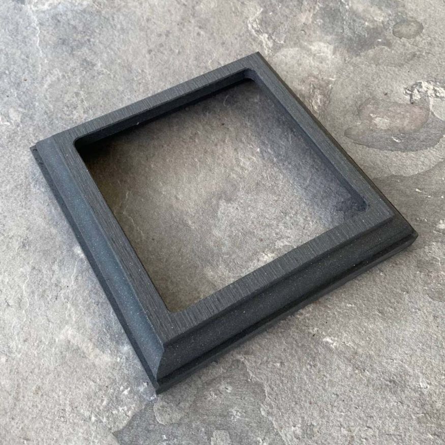 Юбка столба для ДПК ограждений EasyDecking, Wood-X, Черное дерево купить в Владивостоке