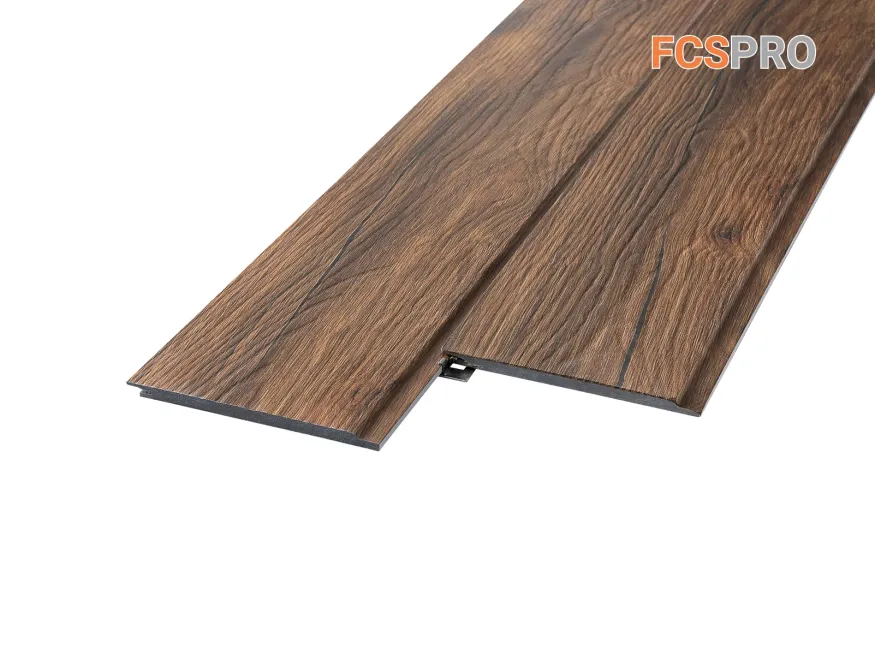 Фиброцементная панель FCSPRO Decor Wood Click Кедр купить в Владивостоке