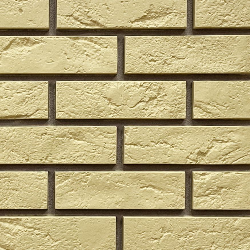 Фасадная панель FineBer, Баварский кирпич, Песочный цвет. купить в Владивостоке