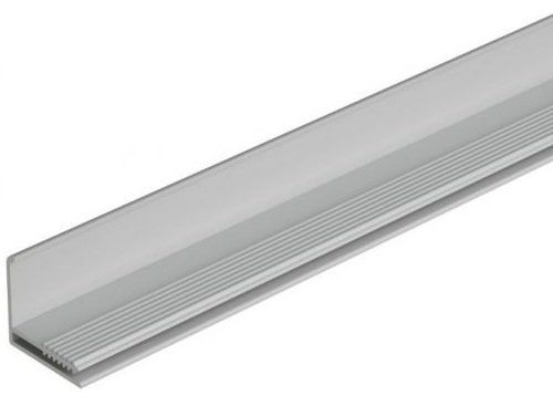 Дымчатый фасадный L-образный профиль купить в Владивостоке