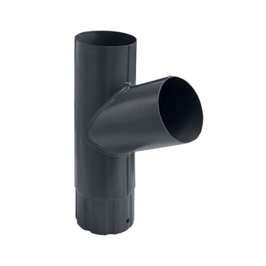 Тройниковое соединение для труб, Grand Line, Серый (RAL 7024) купить в Владивостоке