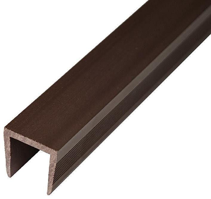 П-Профиль DPK FAYNAG шоколадного цвета купить в Владивостоке