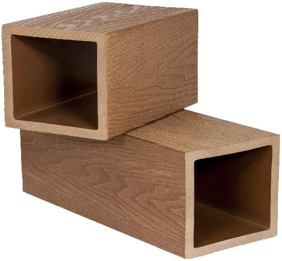 Опорный столб Polivan SINGARAJA с 3D текстурой дерева, песочный цвет. купить в Владивостоке