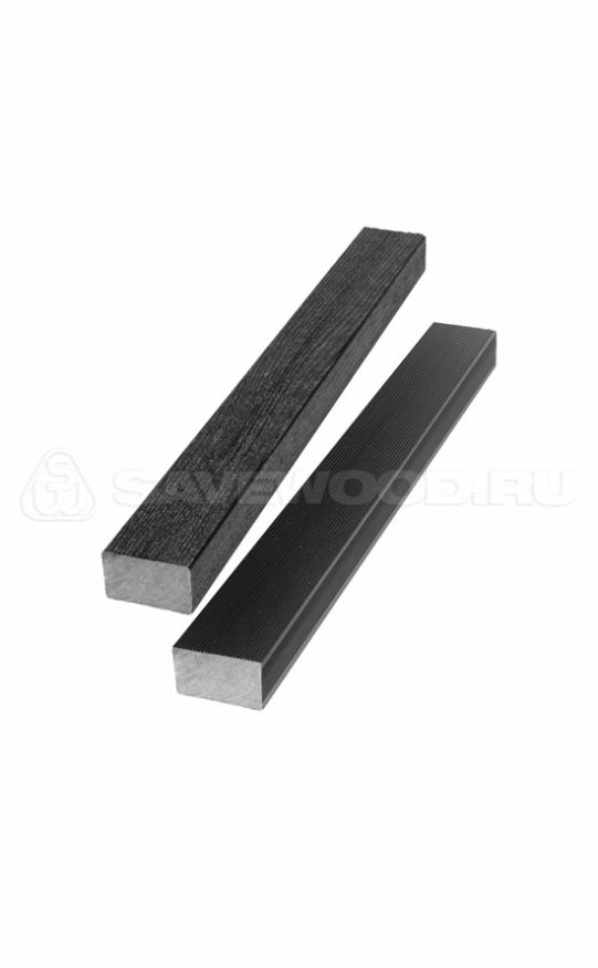 Брус лавочный (полнотелый) Savewood, Черный купить в Владивостоке