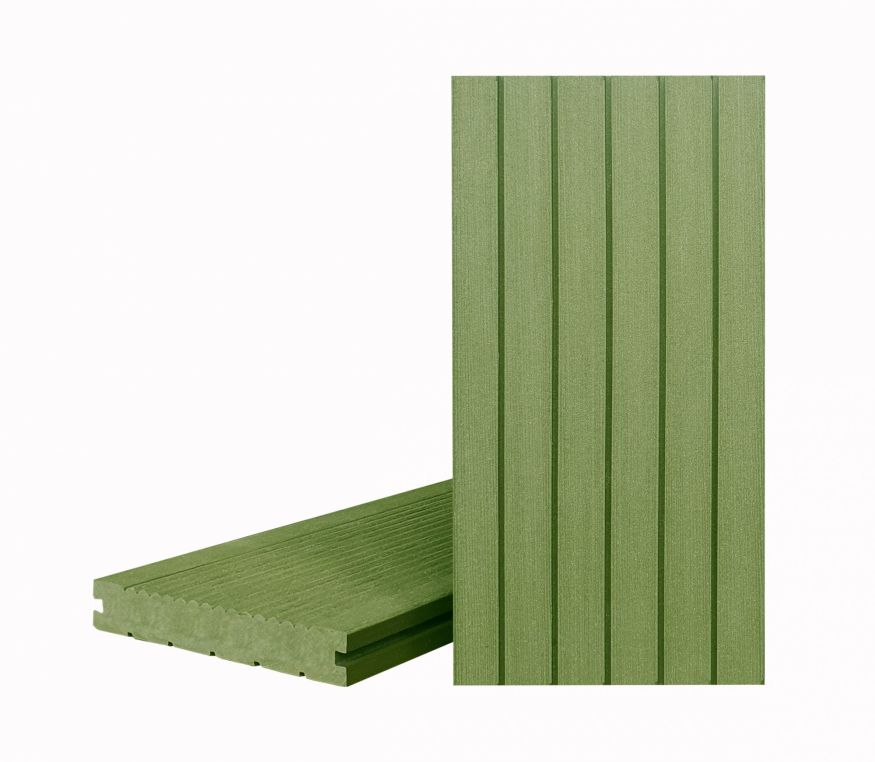 Террасная доска ДПК Terrapol Классик (Полнотелая с пазом) Олива купить в Владивостоке