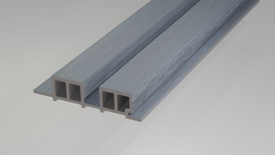 Реечная панель Woodwex, Lines, Light gray купить в Владивостоке