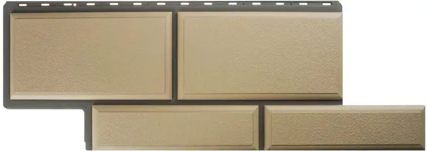 Фасадная панель Альта-Профиль Флорентийский камень Слоновая кость купить в Владивостоке