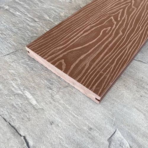 Террасная доска Latitudo, Solid Полнотелая, Каштан купить в Владивостоке