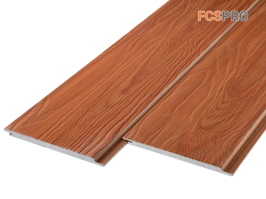 Фиброцементная панель FCSPRO Decor Wood Click Термо береза купить в Владивостоке