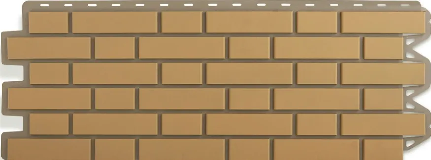 Фасадная панель Альта-Профиль, Клинкерный кирпич, Бежевый купить в Владивостоке