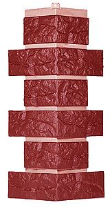 Угол T-Сайдинг, Кирпич Лондон Брик Красный купить в Владивостоке