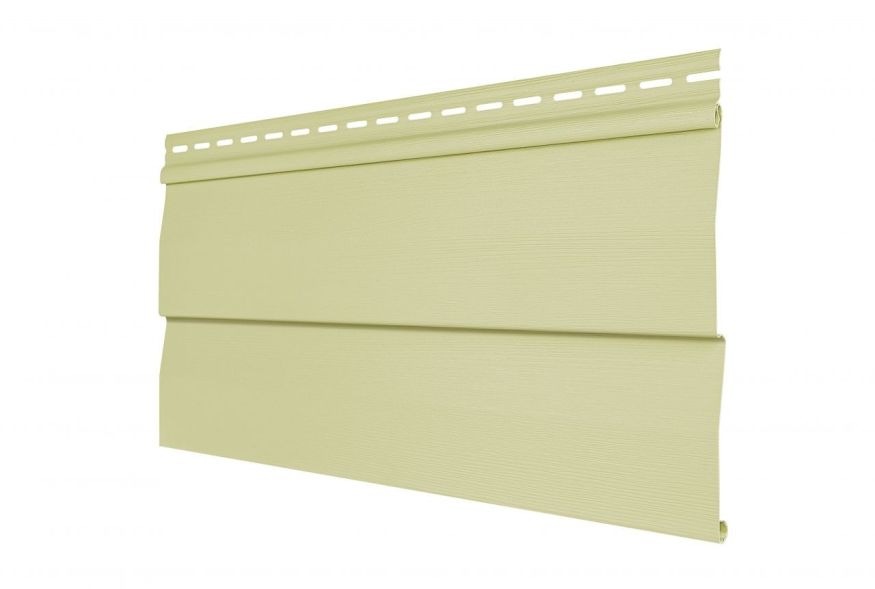 Виниловый сайдинг Tecos, Корабельный брус, Светло-желтый купить в Владивостоке