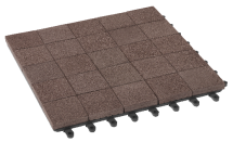 Модульный паркет ДПК GRINDERDECO Мозаика 13 Коричневый шоколад
