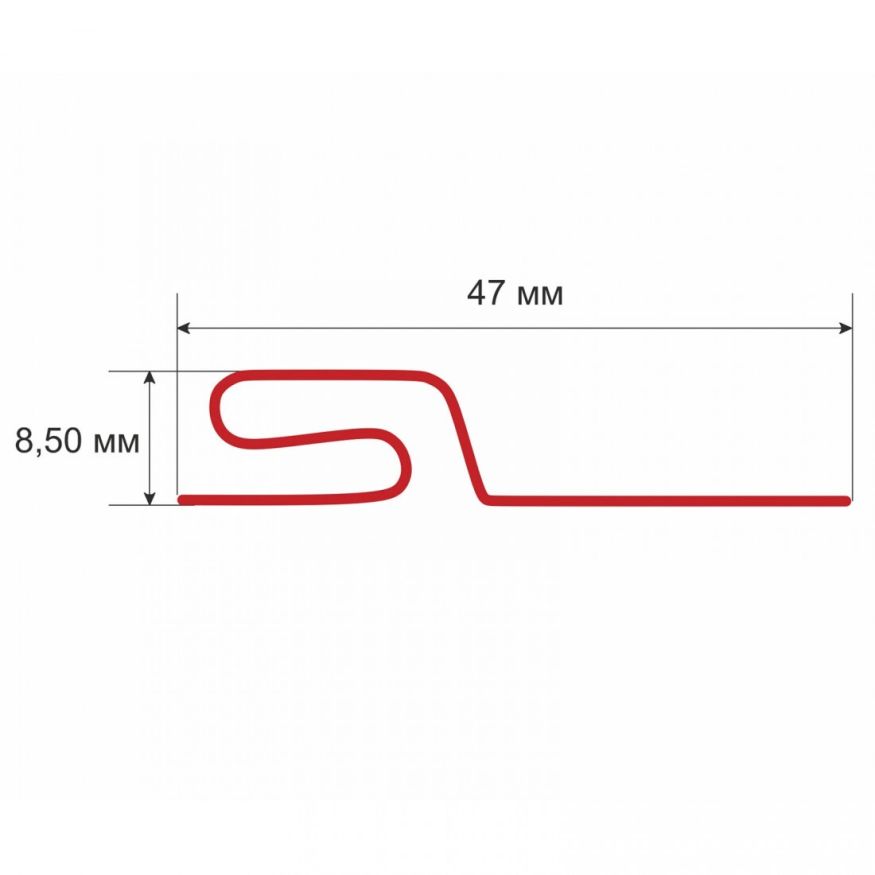 Белая стартовая панель для сайдинга купить в Владивостоке