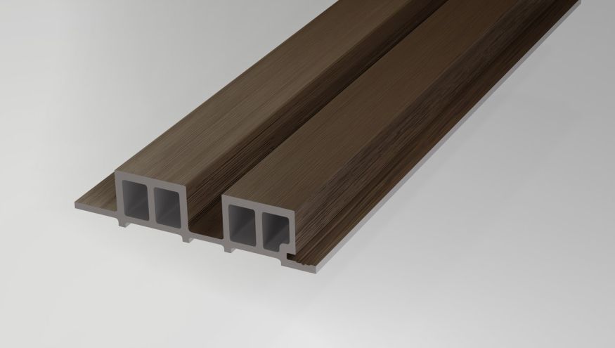 Реечная панель Woodwex, Lines, Milk Chocolate купить в Владивостоке