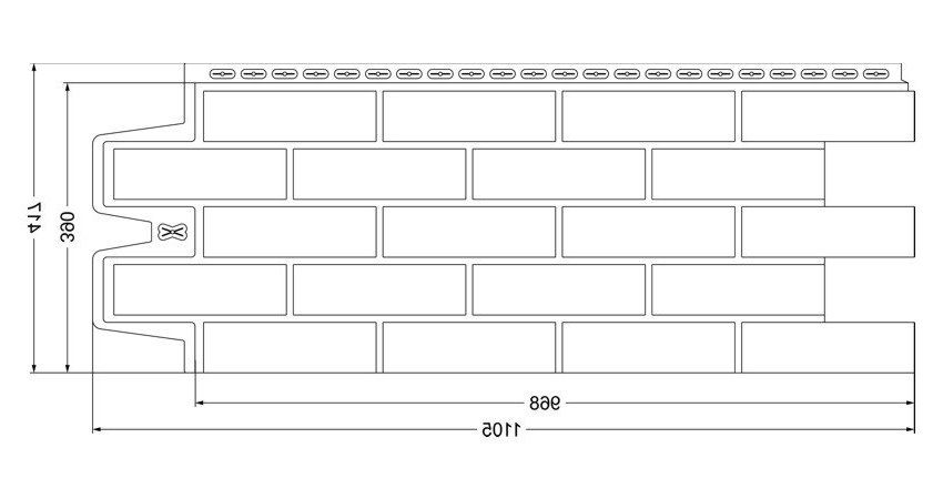 Фасадные панели Grand Line, Клинкерный кирпич Classic, Песочный купить в Владивостоке