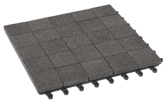 Модульный паркет ДПК GRINDERDECO Мозаика 13 Цвет: Серый базальт купить в Владивостоке