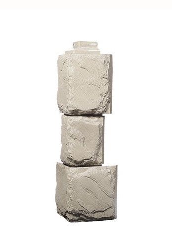 Угол Фасадного Сайдинга Серия «Крупный Камень» Песчаный купить в Владивостоке