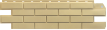 Фасадная панель SteinDorf, Светло-бежевый кирпич.