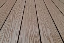 Террасная доска ДПК Terrapol Смарт 3D (полнотелая с пазом) Тик Киото