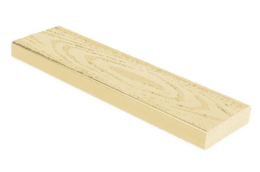Брус лавочный ДПК AЙ-ТЕХПЛАСТ цвета слоновой кости купить в Владивостоке