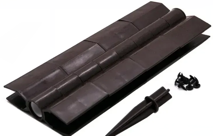 Угловой шарнир для грядок ДПК 300 мм, коричневый купить в Владивостоке