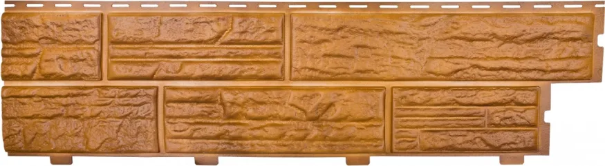 Формованный сайдинг Альта Профиль Сланцевая порода, Золотистый купить в Владивостоке