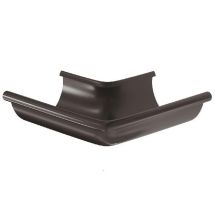 Угол желоба внешний 90°, Aquasystem, RR 32 Темно-коричневый 125/90